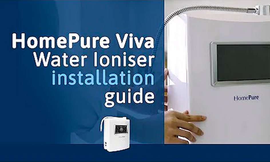 HomePure Viva Water Ioniser — Installation Guide