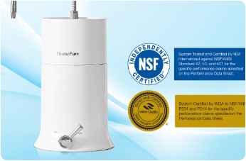 HomePure Nova Receives NSF and Water Quality Association Certification