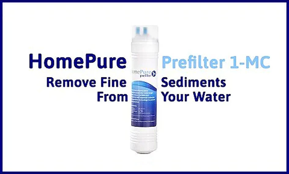 HomePure Pre-Filter 1-mc — Remove Fine Sediments From Your Water