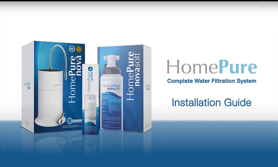 HomePure Complete Water Line — Easy installation guide