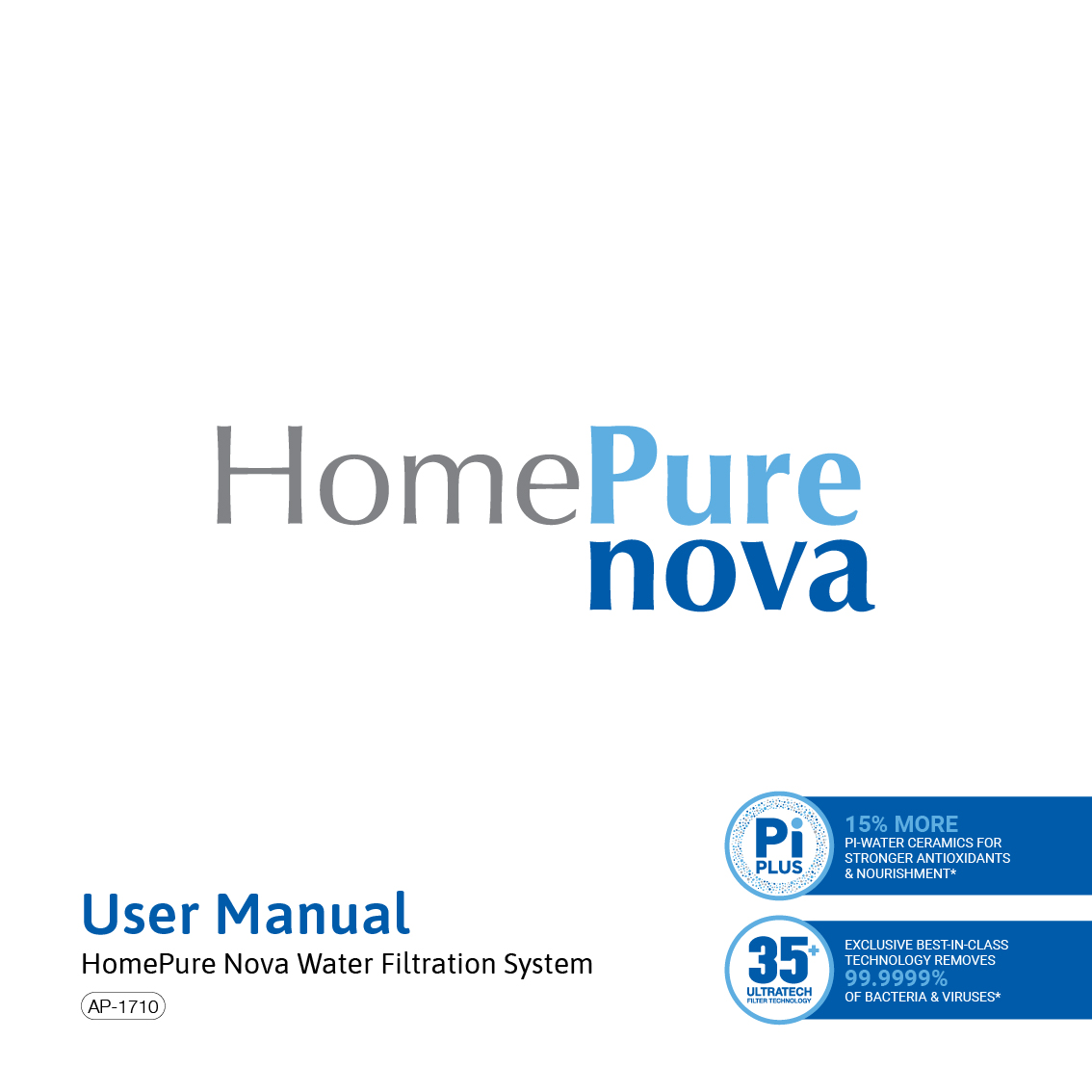 HomePure Nova User Manual